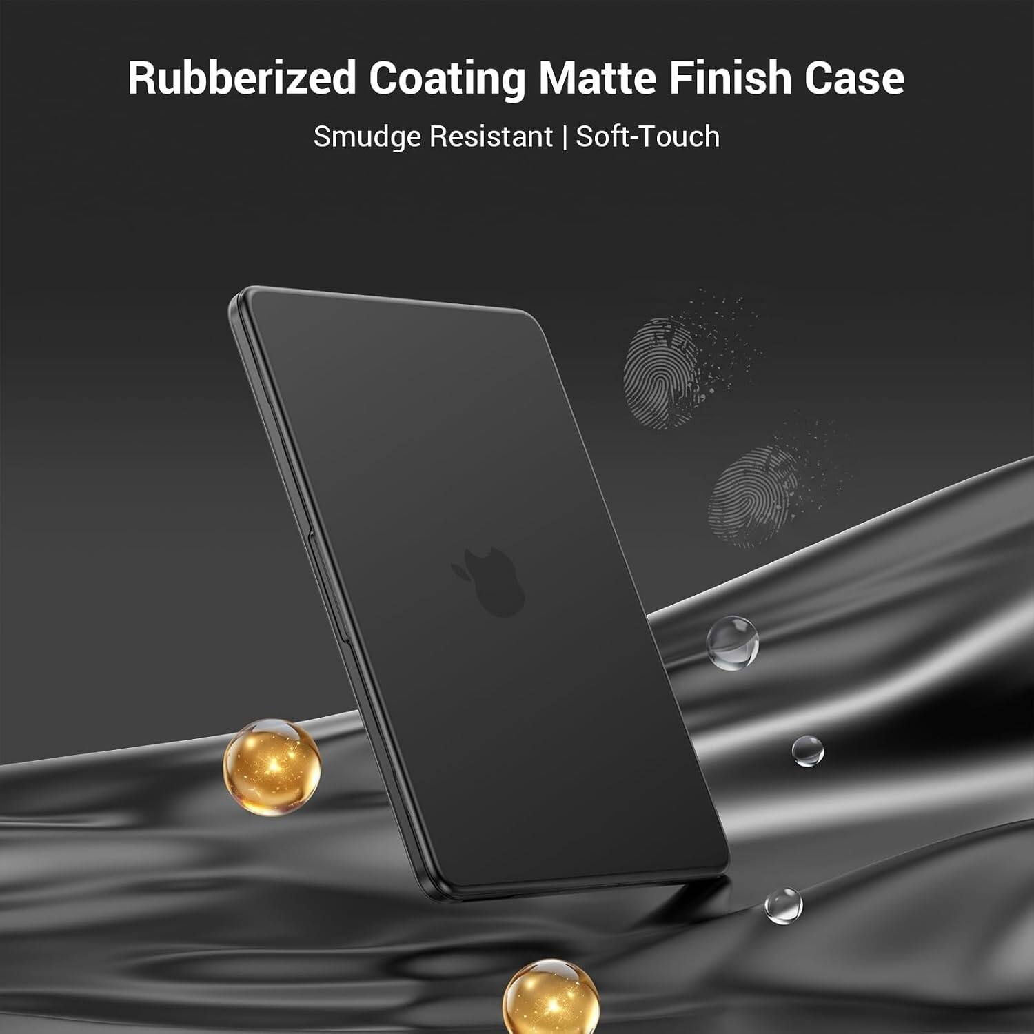 Rubberized Coating Matte Finish Case  
Smudge Resistant | Soft-Touch