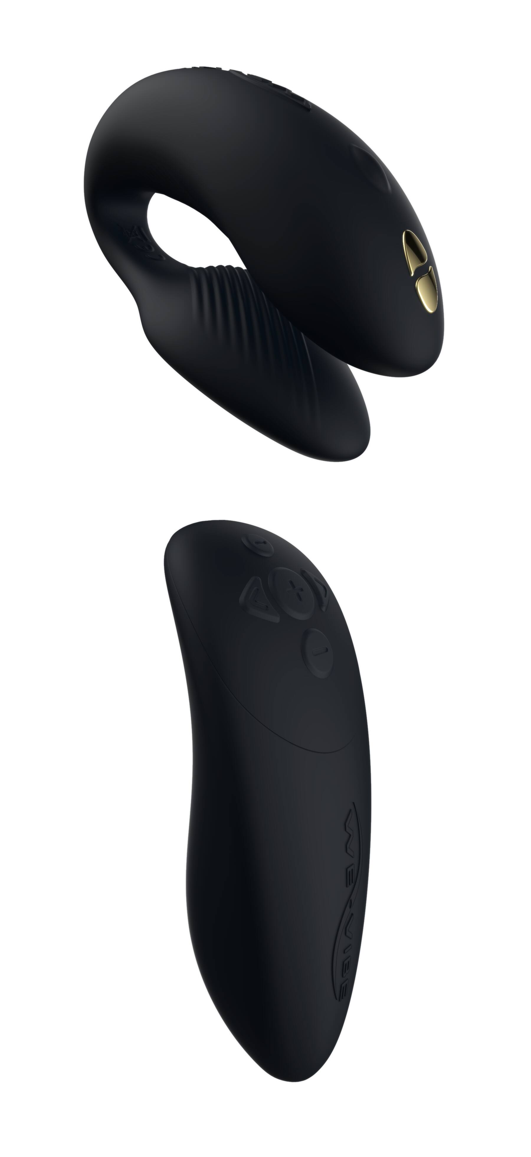 Front Zoom. We-Vibe - Golden Moments Set - Matte Black.