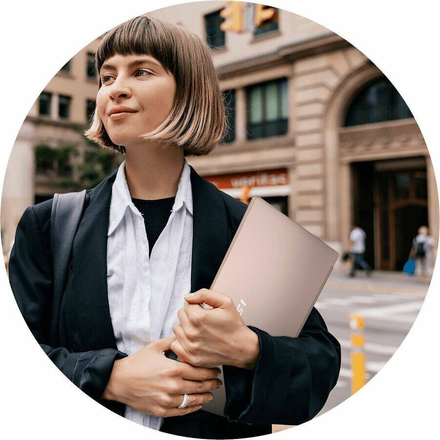 Alt View 2. MSI - MSI Modern 14 C13M Modern 14 C13M-1452US 14" Notebook - Full HD - Intel Core i3 13th Gen i3-1315U - 8 GB - 512 GB SSD - - Classic Black.