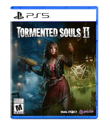 PS5
TORMENTED SOULS II
MATURE 17+
JEUNES ADULTES 17+
M ESRB
DUAL EFFECT
paube - M (Mature 17+)
