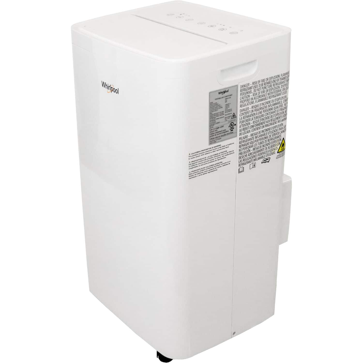 Whirlpool – 12,000 BTU ASHRAE (8,300 BTU SACC) Portable Air Conditioner – white Sansujyuku sansujyuku.com