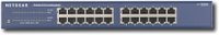 Front Zoom. NETGEAR - 24-Port 10/100/1000 Mbps Gigabit Unmanaged Switch - Blue.