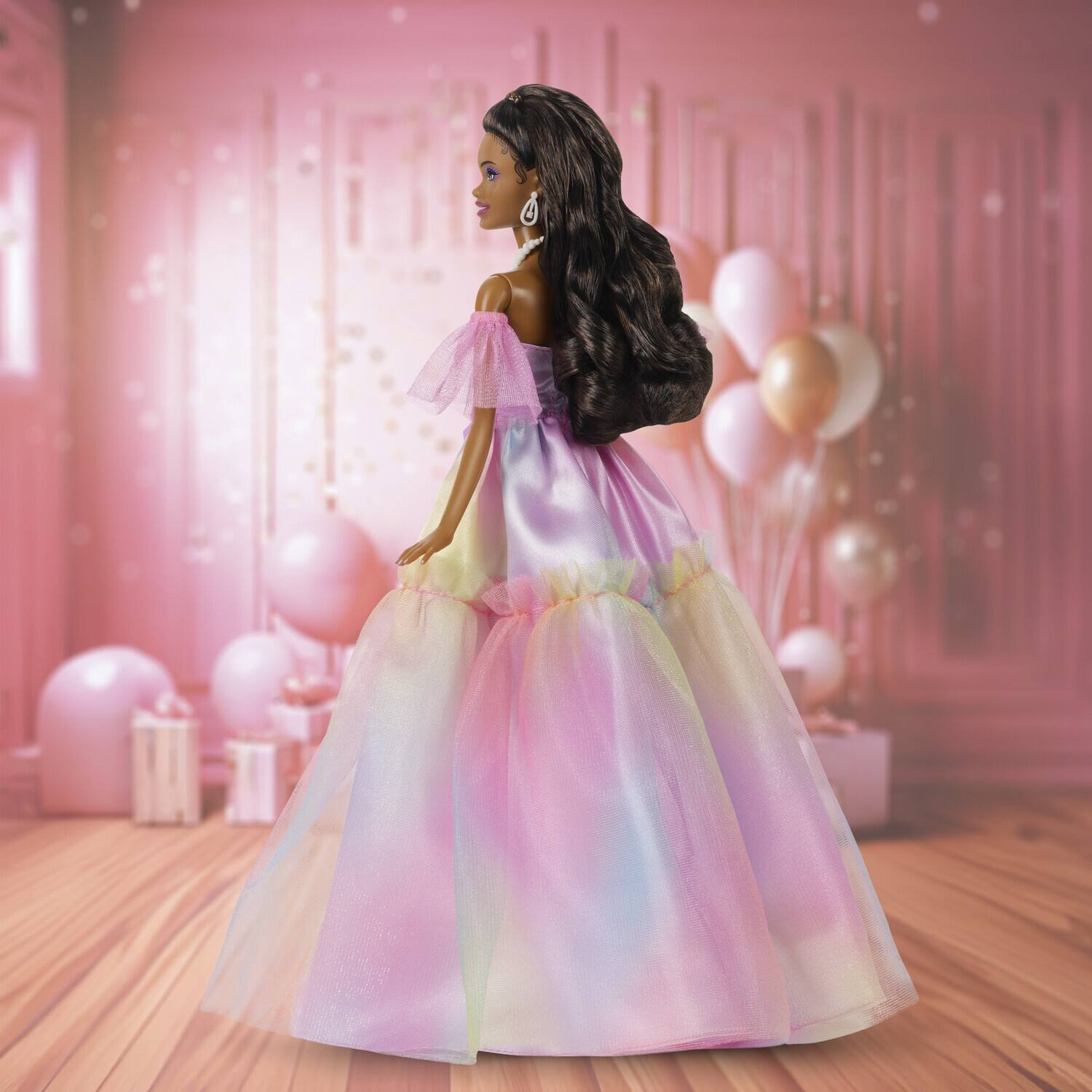 Alt View 2. Mattel - Mattel Collectible - Barbie Birthday Wishes, Black   - COLLECTIBLES - Multicolor.
