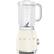 Front. SMEG - SMEG BLF01 Countertop 4-Speed Blender, 48 oz - Cream.