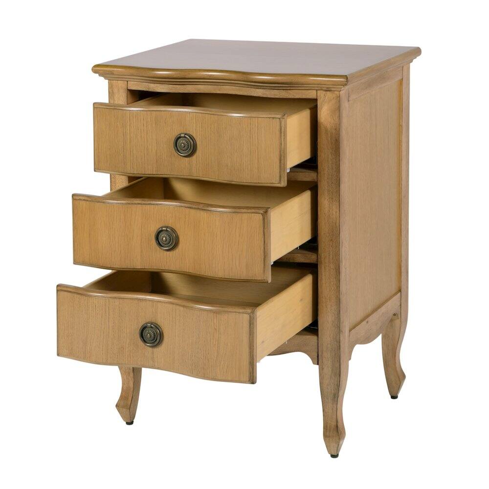 Alt View 1. Butler Specialty - Nigel 21.5 in. W Rectangular Wood 3 Drawer Accent Chest - Brown.