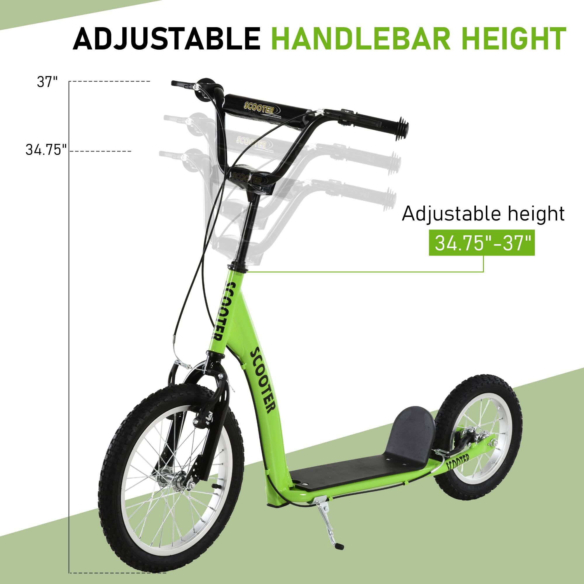 ADJUSTABLE HANDLEBAR HEIGHT

37"

34.75"

Adjustable height 34.75"-37"