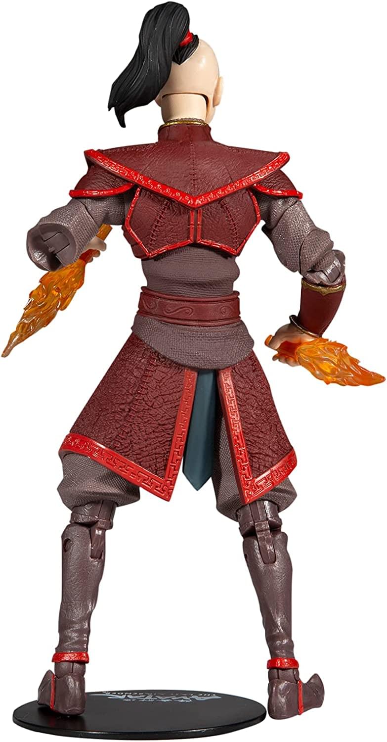 Alt View 1. McFarlane Toys - Avatar: The Last Airbender 7 Inch Action Figure | Zuko - Red.