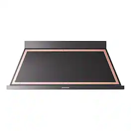 ILVE - 60 inches - Externally Vented - Wall Range Hood - Glossy Black