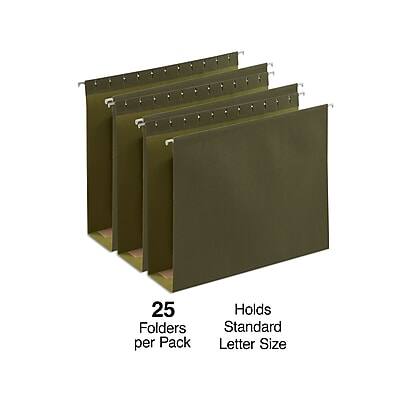 25 Folders per Pack  
Holds Standard Letter Size