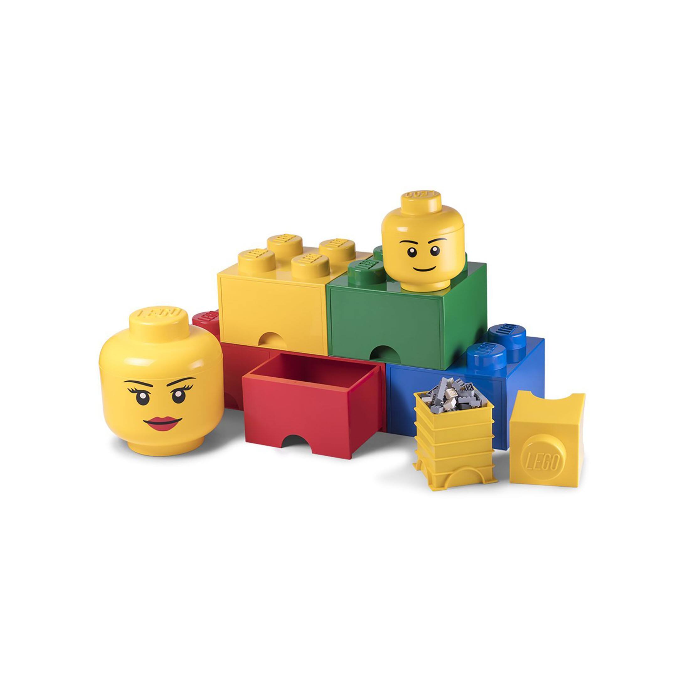 Left. Room Copenhagen - LEGO Storage Head - Small Boy.