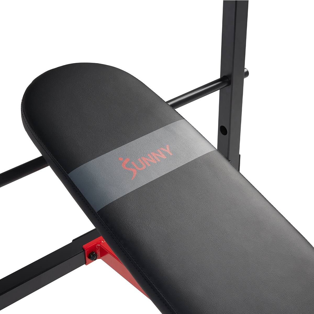 Alt View 5. Sunny Health & Fitness - Adjustable Multi-Function Standard Incline Weight Bench - Dark grey.