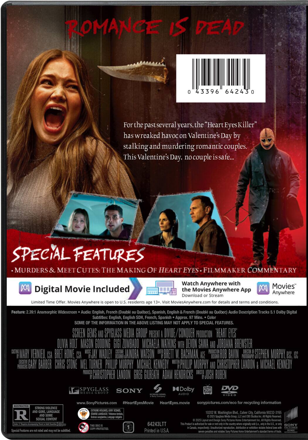 Heart Eyes (DVD + Digital Copy) DVD - Best Buy
