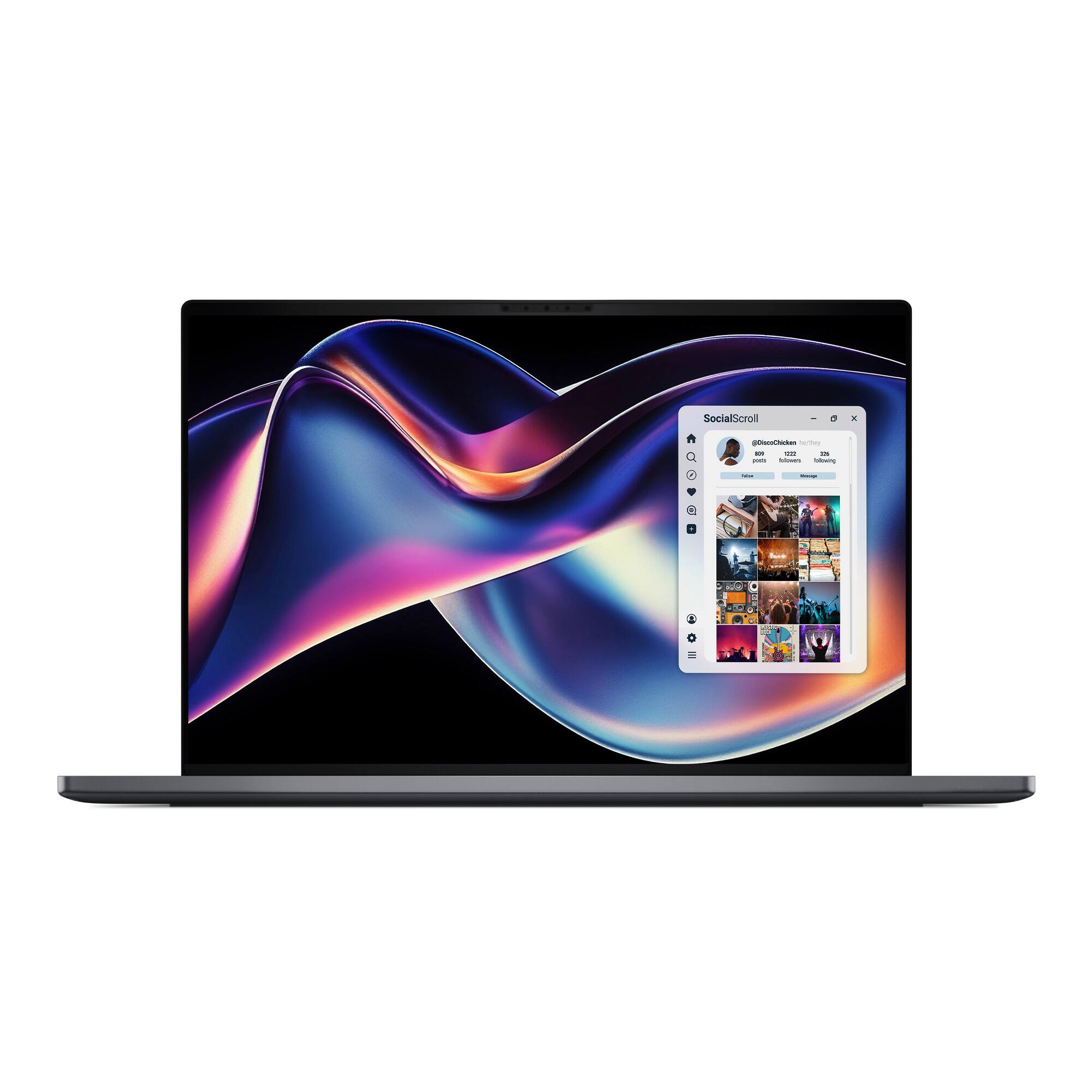 SocialScroll - x @DiscoChicken he/they  
BO9 1222 326 posts followers following  
Palliow Meernge - ; SAURIS dd