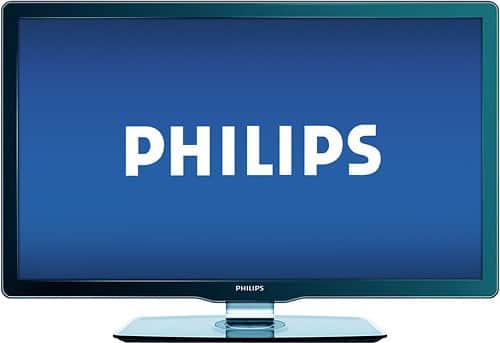 Front Standard. Philips - Refurbished 40" Class (40" Diag.) - LED - 1080p - 120Hz - Smart - HDTV.