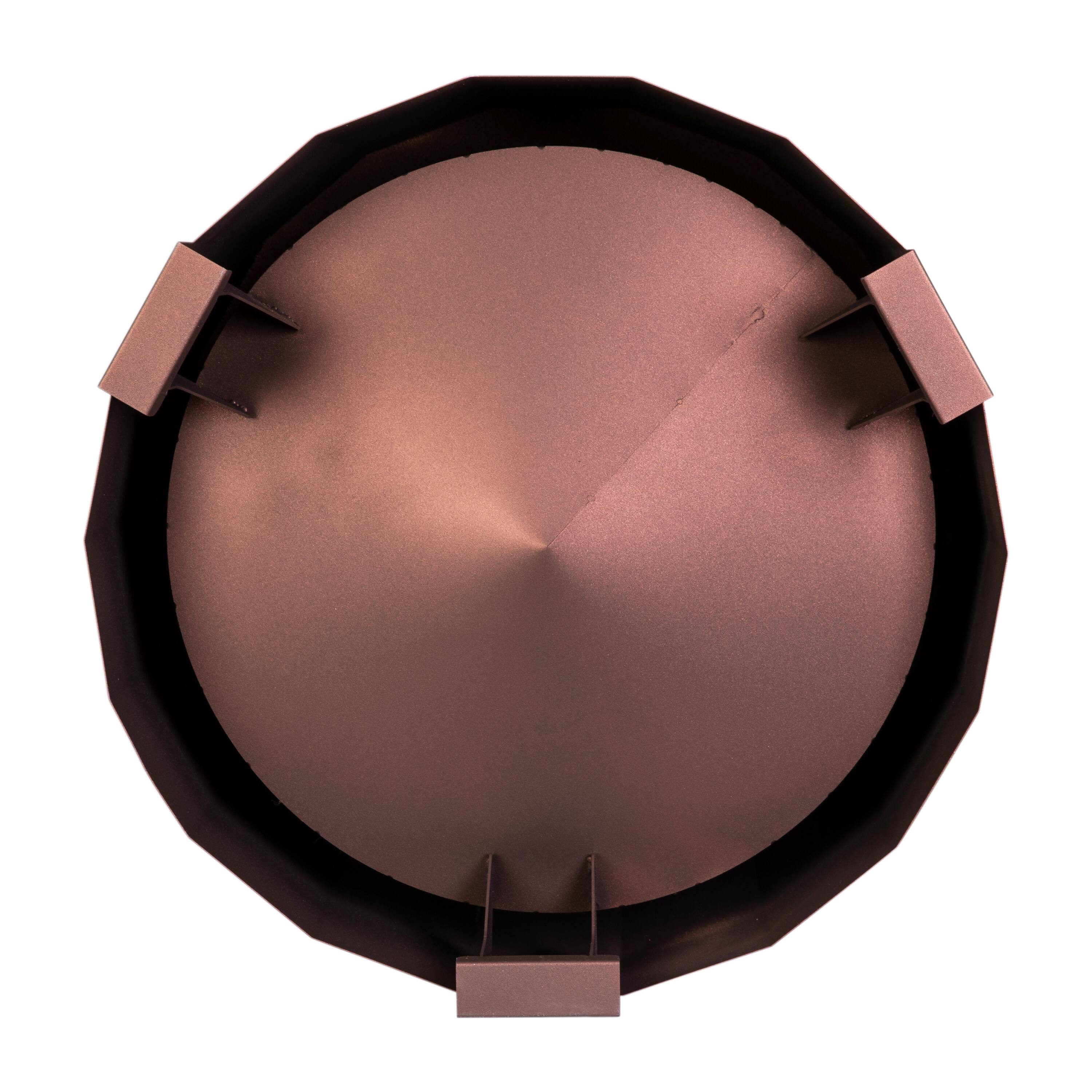 Alt View 9. Emma + Oliver - Hestia Steel Portable Smokeless Wood Burning Firepit with Waterproof Cover for Outdoor Use - Bronze.