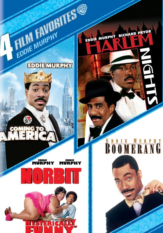  Eddie Murphy: 4 Film Favorites [4 Discs] [DVD]