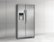 Alt View 19. Frigidaire - Gallery 22.6 Cu. Ft. Counter-Depth Side-by-Side Refrigerator - Stainless Steel.