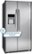 Alt View 14. Frigidaire - Gallery 22.6 Cu. Ft. Counter-Depth Side-by-Side Refrigerator with Thru-the-Door Ice and Water - Stainless steel.