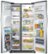 Alt View 1. Frigidaire - Gallery 22.6 Cu. Ft. Counter-Depth Side-by-Side Refrigerator with Thru-the-Door Ice and Water - Stainless steel.