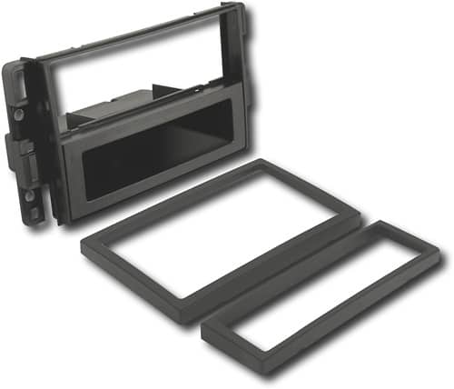 Angle. Scosche - Chevrolet 2006-Up Impala/Tahoe Stereo Install Dash Kit - Black.