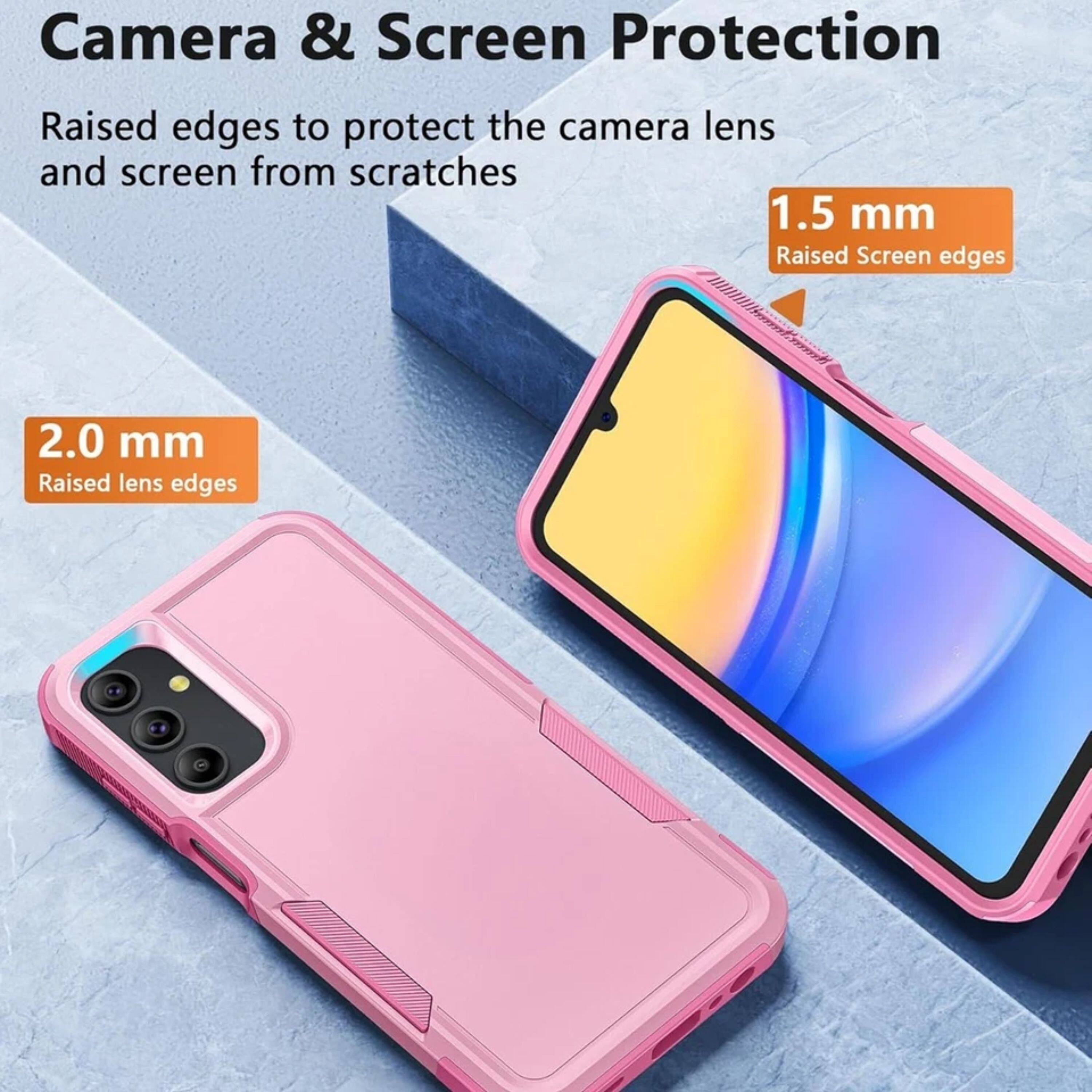 Camera & Screen Protection

Raised edges to protect the camera lens and screen from scratches

1.5 mm Raised Screen edges

2.0 mm Raised lens edges