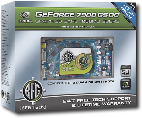 Best Buy Bfg Geforce 7900 Gs Oc Graphics Card Bfgr79256gsoce