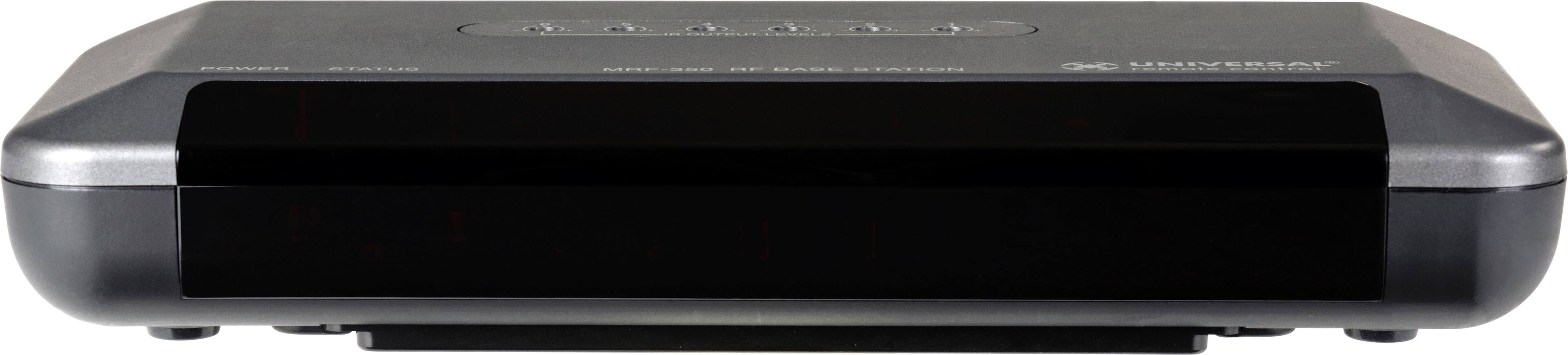 Front. Universal Remote Control - MRF-350 Base Station - Black.