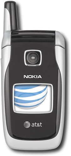  AT&amp;T GoPhone - Nokia 6102i Pay-As-You-Go Cell Phone - Black