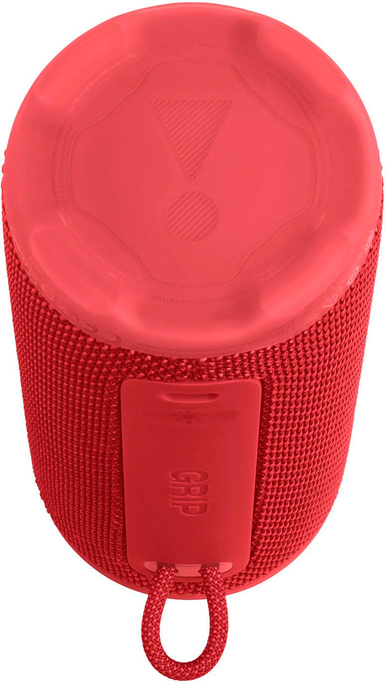 Alt View 13. JBL - Grip Portable Wireless Speaker with Built-In Light - 2025 - Red.