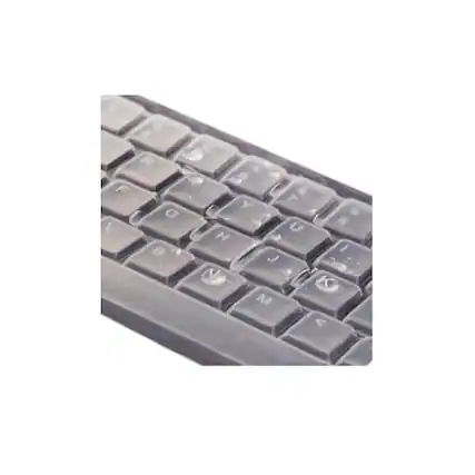 Front. Focus Electronics - Focus Camera Clear Desktop Computer Keyboard Cover Skin for Standard PC Keyboard - Clear.