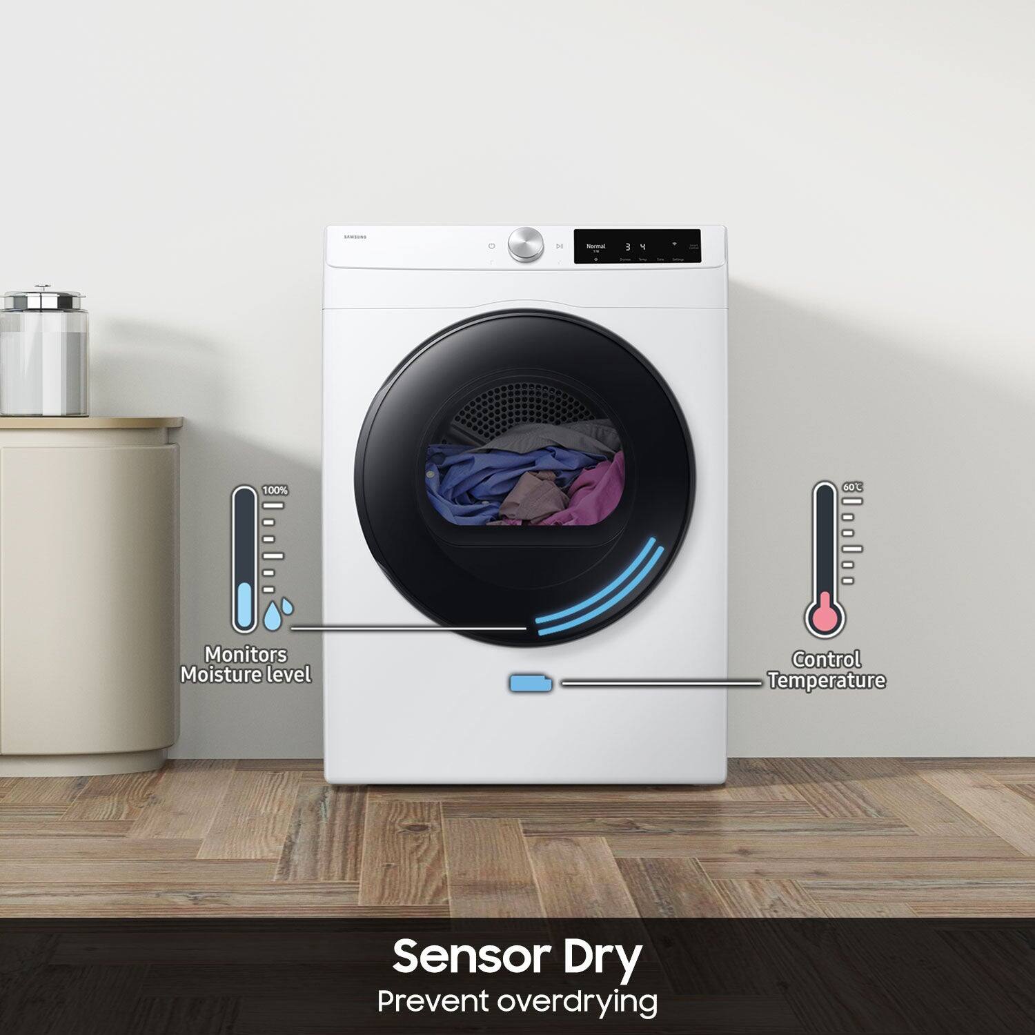 - I 100% Go Monitors Moisture level Control Temperature Sensor Dry Prevent overdrying