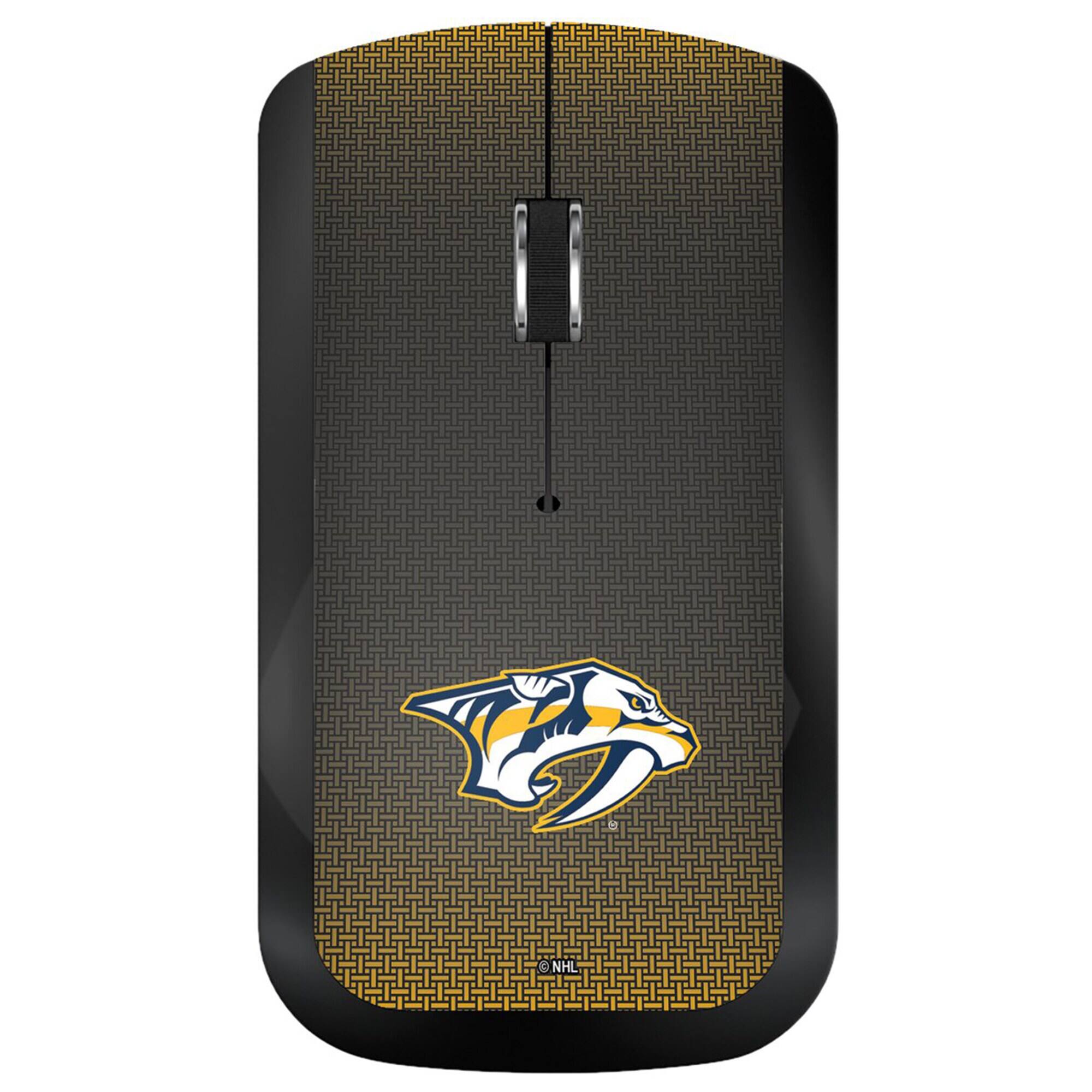 Front. Keyscaper - Nashville Predators Wireless USB Computer Mouse - Black.