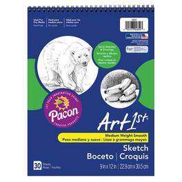 uCreate - Sketch Book, Standard Weight, 9" x 12", 30 Sheets