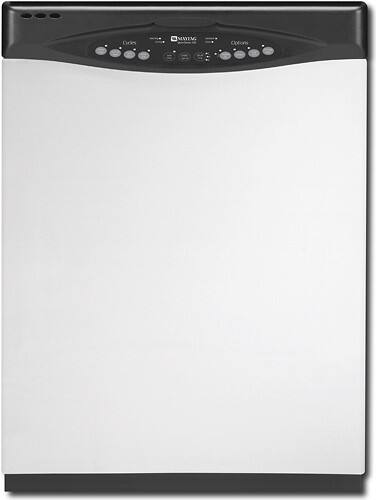 Front Standard. Maytag - 24" Tall Tub Built-In Dishwasher - Stainless-Steel.