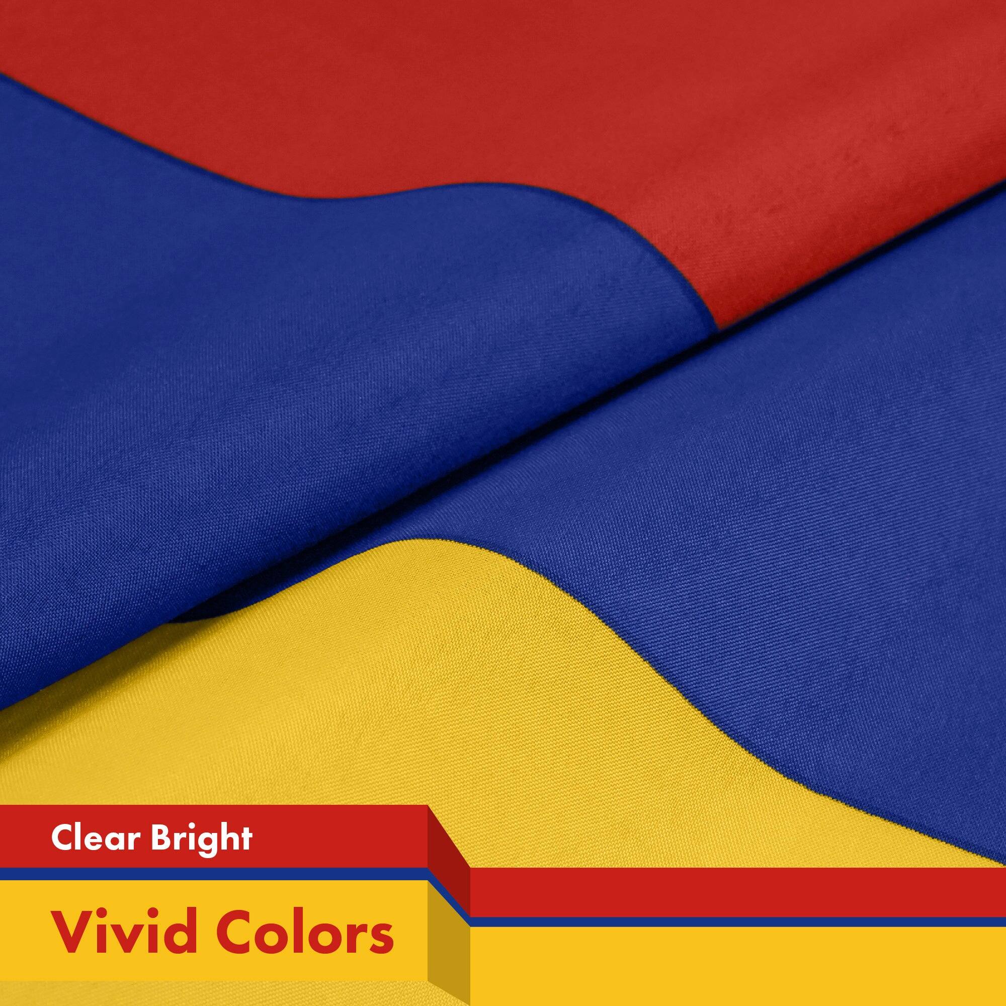 G128 Armenia Flag 3 x 5 ft 150D Polyester Brass Grommets Indoor Outdoor ...