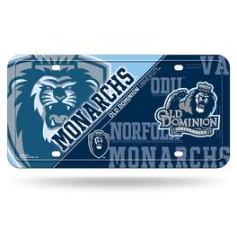 Rico Industries - Old Dominion Monarchs 12x6 Metal License Plate Auto Tag - Multi