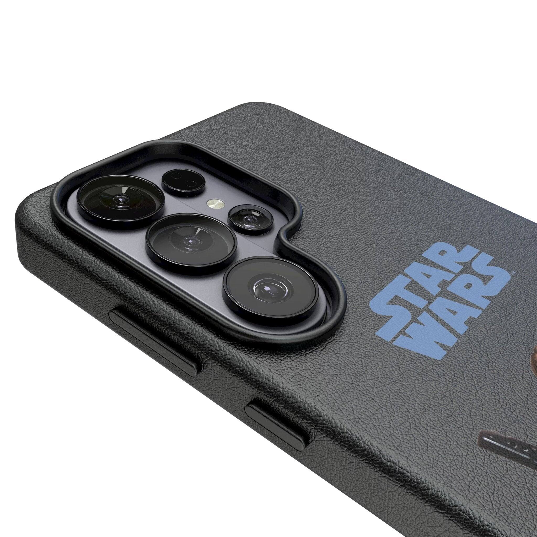 Left. Keyscaper - Star Wars: A New Hope Color Block MagSafe Compatible Phone Case - Samsung Galaxy S26 Ultra - Princess Leia Organa.