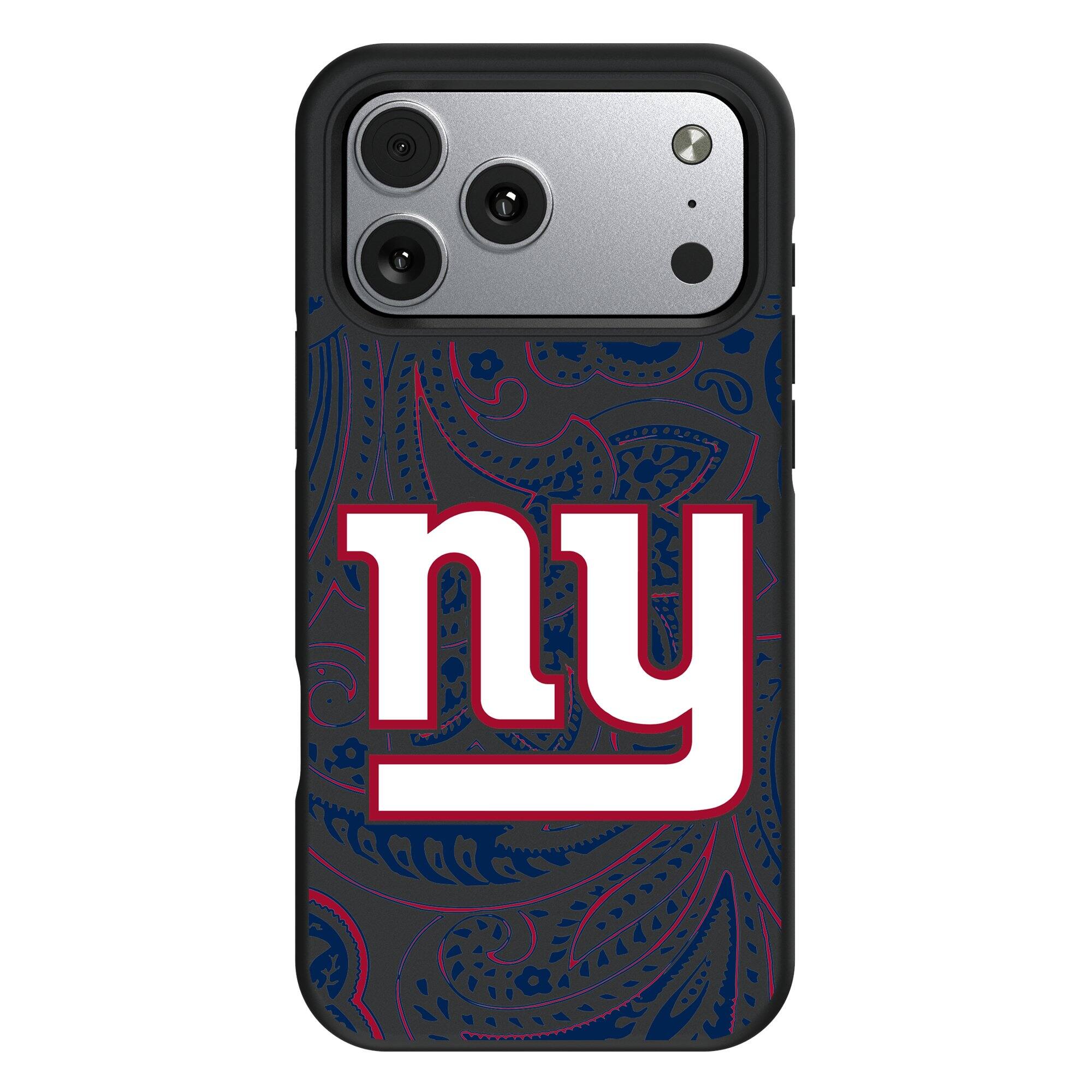 Front. Keyscaper - New York Giants Bump Case with 8.2ft Drop Protection - 15 - Multicolor.