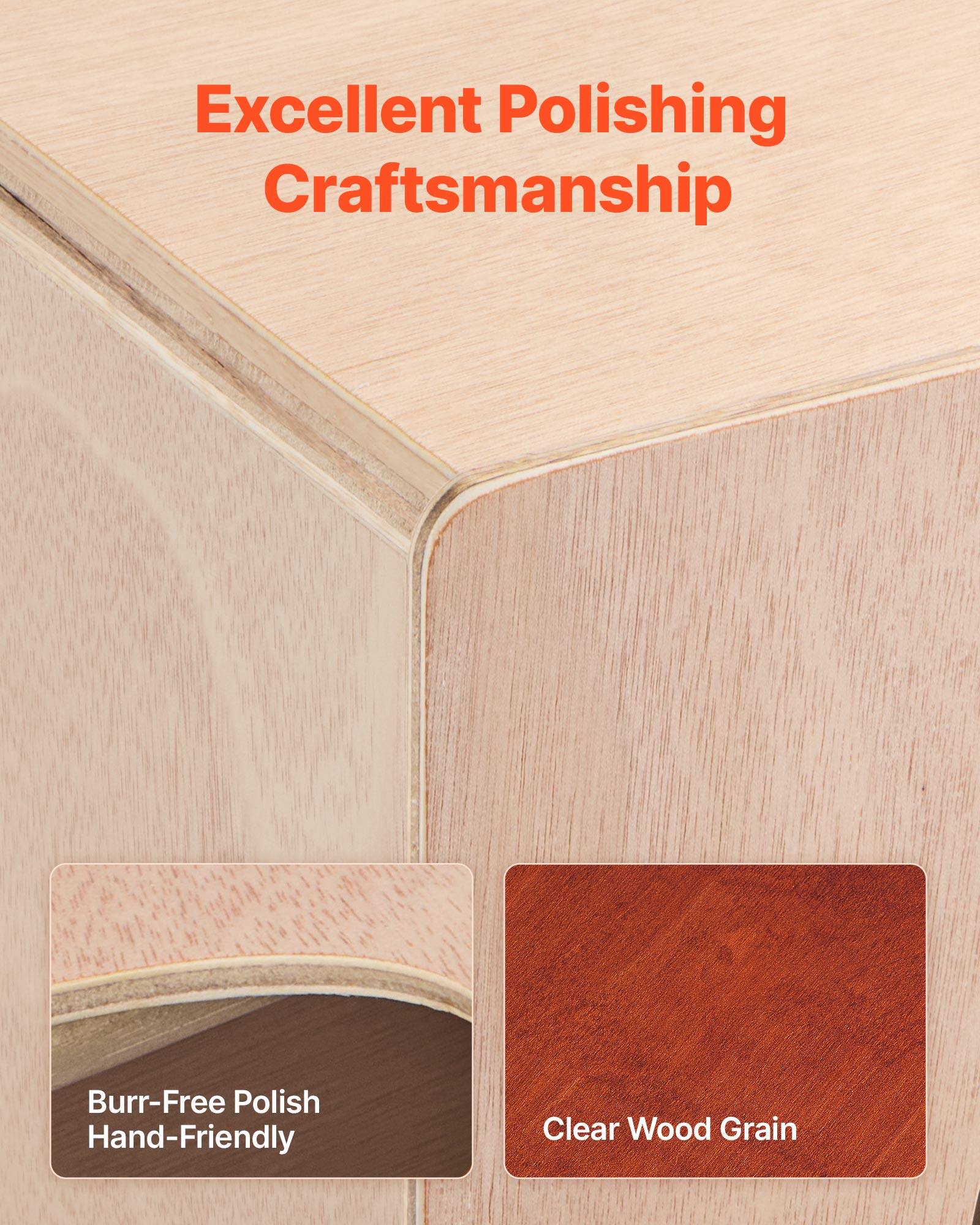 Excellent Polishing Craftsmanship

Burr-Free Polish
Hand-Friendly

Clear Wood Grain