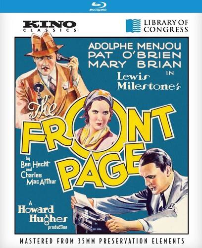 Front. The Front Page   - BLU-RAY.