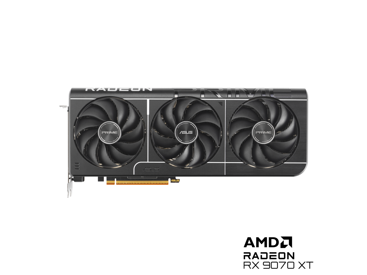 ASUS - PRIME Radeon RX 9070 XT 16GB 256-Bit GDDR6 PCI Express 5.0  RDNA 4 Graphics Card PRIME-RX9070XT-O16G