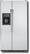 Angle Standard. GE - 23.2 Cu. Ft. Side-by-Side Refrigerator with Thru-the-Door Ice and Water - Stainless-Steel.