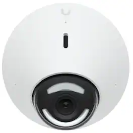 Ubiquiti Networks - UniFi Protect G4 Dome 4MP PoE IP Security Camera 2688x1512 IR Night Vision Microphone Speaker Indoor/Outdoor - White