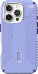 Speck - Presidio2 Grip ClickLock Case with MagSafe for Apple iPhone 16 Pro - Future Lavender - Front_Zoom
