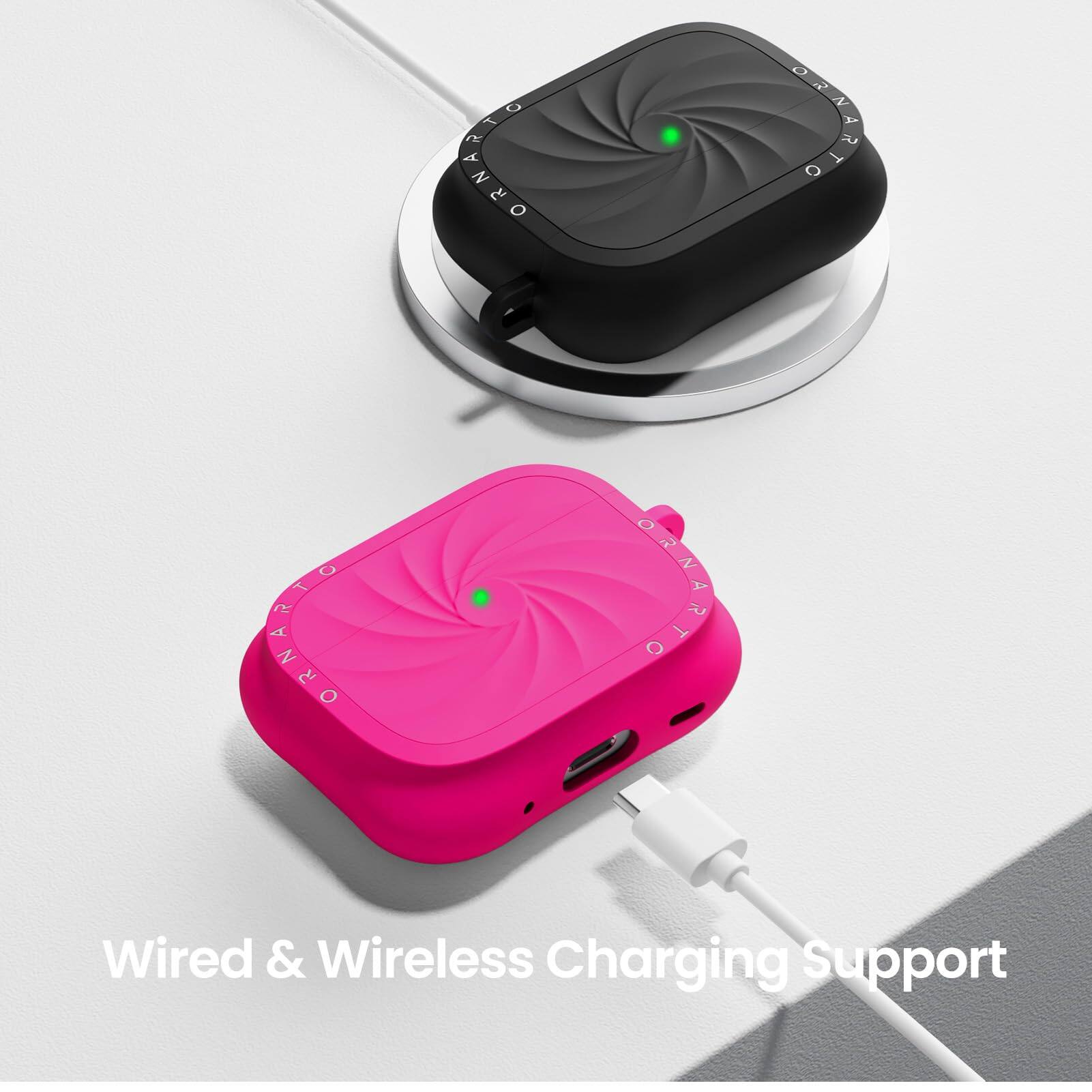 Wired & Wireless Charging Support