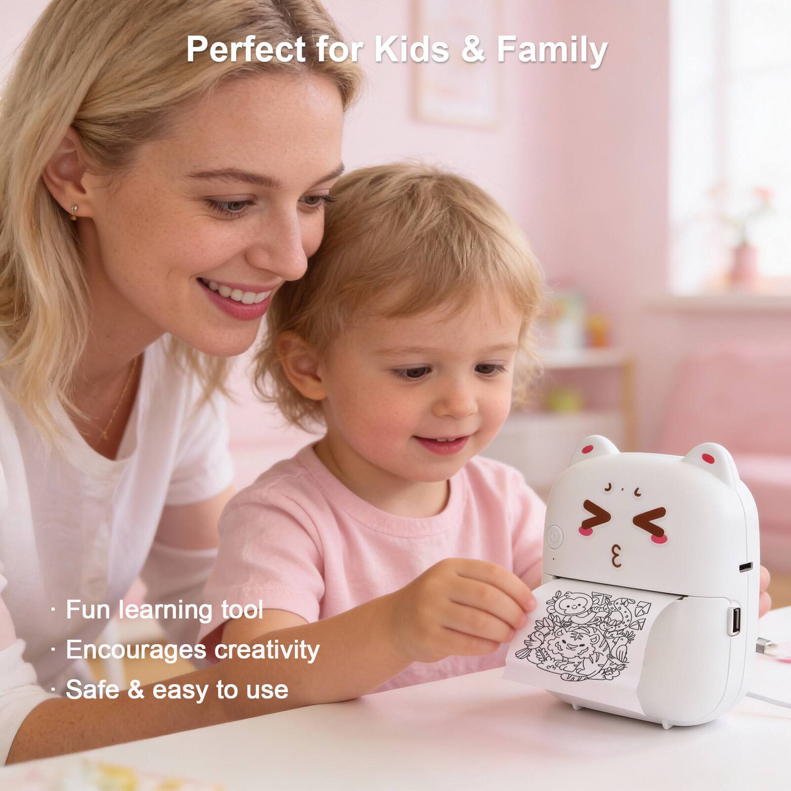 Perfect for Kids & Family

- Fun learning tool
- Encourages creativity
- Safe & easy to use