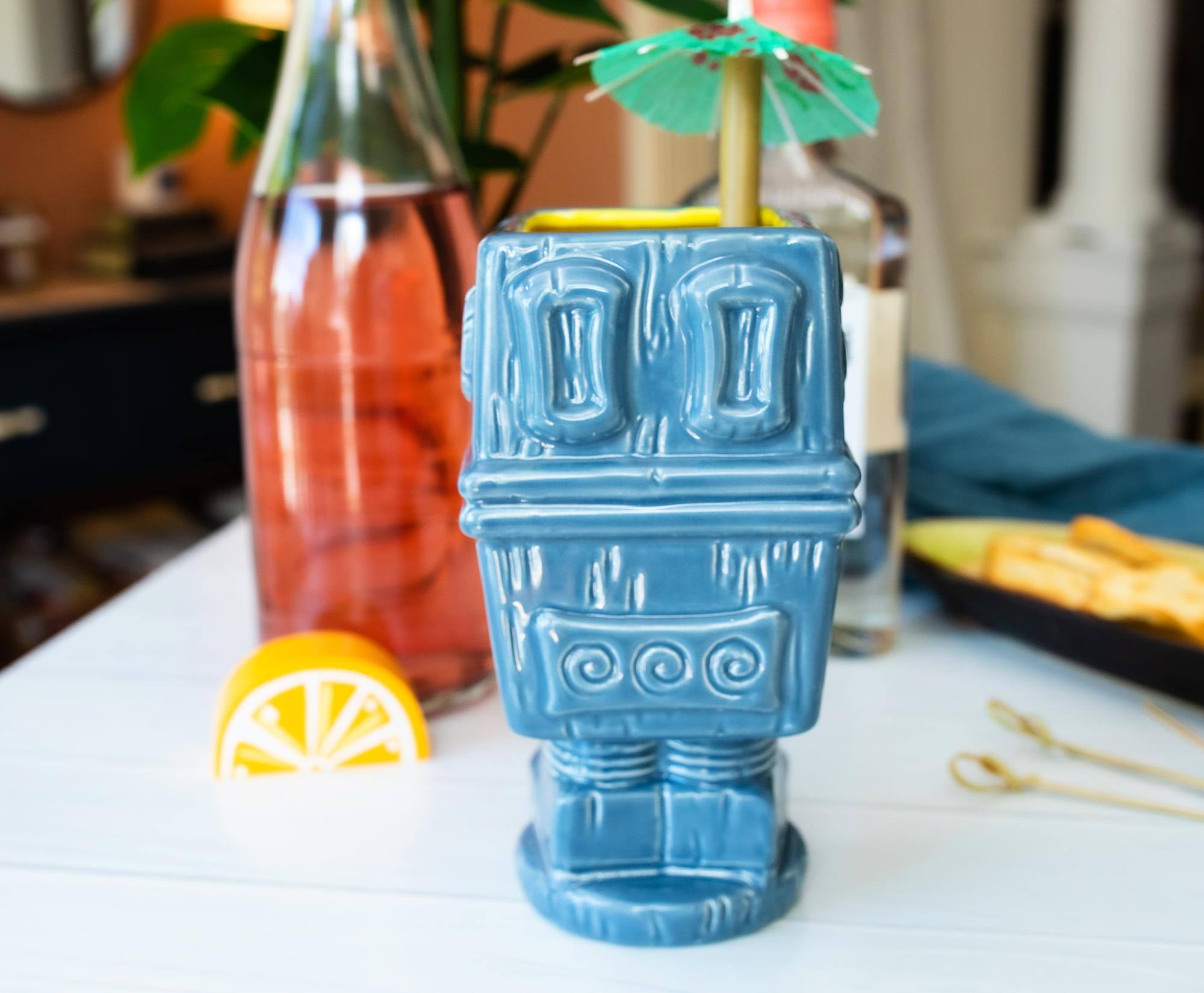 Alt View 4. Star Wars - Geeki Tikis Star Wars Gonk Power Droid Ceramic Mug | Holds 24 Ounces - Blue.