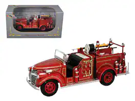 1941 GMC Fire Engine Truck 1/32 Diecast Model by Signature Models - Red
