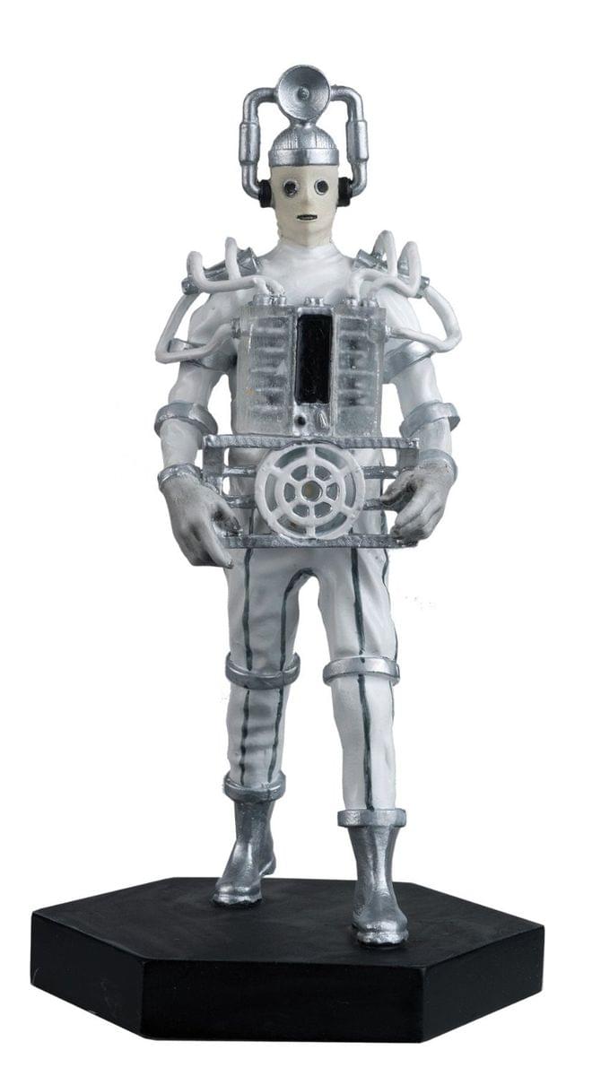 Alt View 10. Seven20 - Doctor Who 4" Resin Figure: Tenth Planet Cyberman - White.