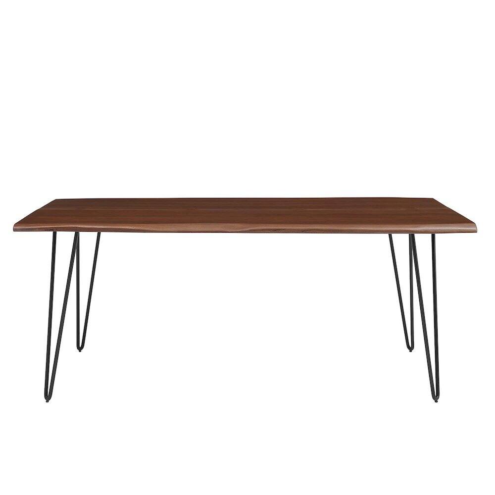 Alt View 4. Modway - Ardor 74" Live Edge Acacia Wood Acacia Wood Dining Table - Brown.